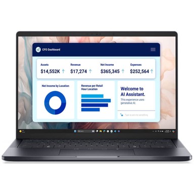 DELL Laptop Pro 14 Premium / Ultra 5 236V, 14", 1920x1200, 16GB RAM, 256GB SSD, Windows 11 Pro